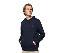Polo Club Sweatshirt Bleu Marine à Col Rond et Logo brodé pour Homme - 100% Coton - Sweatshirt à Manches Longues