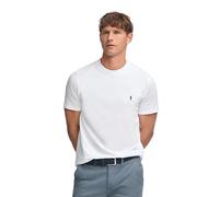 Polo Club T-Shirt Basique Coton avec Logo Homme Blanc - T-Shirt Men