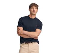 Polo Club T-Shirt Basique Coton avec Logo Homme Bleu Marine - T-Shirt Men