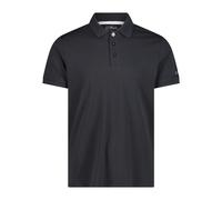 Polo CMP Piquet manches courtes noir pur - 3XL