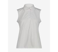 Polo CMP Mountain Hikes sans manches blanc polaire femme - XS