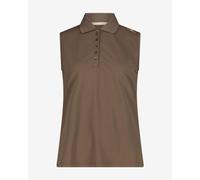 Polo CMP Mountain Hikes sans manches marron gris femme - L
