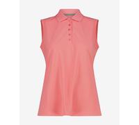 Polo CMP Mountain Hikes sans manches rose pastel femme - S