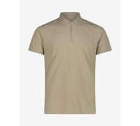 Polo CMP Technical Breathable manches courtes beige verdâtre - 50