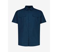 Polo CMP Technical Plaid manches courtes bleu nuit - 48