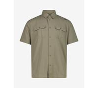 Polo CMP Technical Plaid manches courtes vert canne - 54