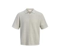 Polo col fendu Jack & Jones Tyler Gris M
