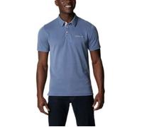 Columbia Nelson Point™ Short Sleeve Polo Bleu L Homme