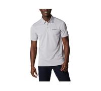 Polo Columbia Nelson Point manche courte gris - S