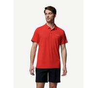 Polo Columbia Tech Trail Utility manches courtes orange intense - L