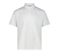 Polo compact léger en polyester CMP Blanc M