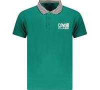 Polo contraste avec logo Cavalli Class TXT64EKB002 : Taille - M Taille : M