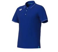 Polo coton Arena Team Solid Bleu S
