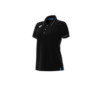 Polo coton femme Arena Team Solid Noir S