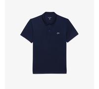 Polo coton mélangé Lacoste Bleu L
