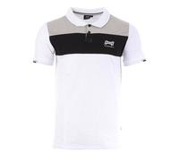 Polo Coton Mixte Blanc - Hungaria - Manches courtes - Col polo - Homme M