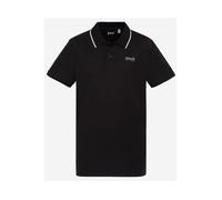 Polo coton piqué Paul - Schott - Homme - Col polo - Manches courtes - Noir S