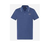 Polo coton piqué - Schott - Paul - Bleu - Manches courtes - Col polo S