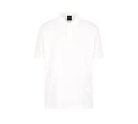 Polo coupe rÃ©gulier avec logo Armani Exchange Blanc XL