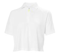 Polo crop zippÃ© femme Helly Hansen Inshore Blanc M
