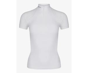 Polo de concours d'équitation femme LeMieux Olivia Blanc 34