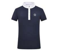 Polo de concours enfant Imperial Riding Basic Bleu 16 ans