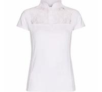 Polo de concours équitation femme Equipage Orinoco Blanc XL
