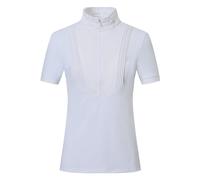 Polo de concours femme Euro-Star Ines Blanc 2XL