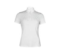 Polo de concours femme HKM Premium Blanc S