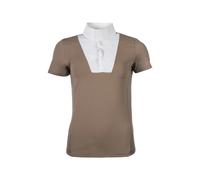 Polo de concours femme HKM Virginia Marron L