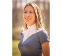 Polo de concours femme Pénélope Las Honey Bleu S