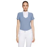 Polo de concours femme Samshield Anne-Gaelle Bleu S
