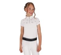 Polo de concours fille QHP Jipp Blanc 3 ans