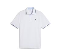 Polo de golf à détails contrastants PUMA x PALM TREE CREW Homme, Vêtements, Blanc Glow/Haute Tropic, L L