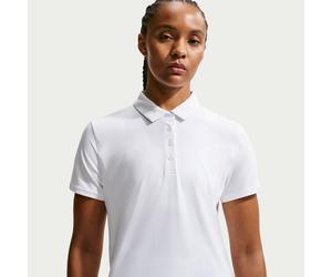Polo de golf à manches courtes Dri-FIT Nike Victory pour femme Blanc/Noir L (FR 46-48)