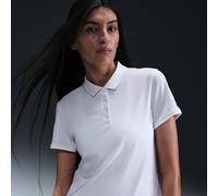 Polo de golf à manches courtes Dri-FIT Nike Victory pour femme Blanc/Noir XXL (FR 54-56)