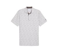 Polo de golf Tea Time PUMA x ARNOLD PALMER Homme, Vêtements, Blanc Glow/Flat Bronze, M M