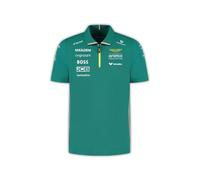 Aston Martin Polo homme F1 2025 Équipe Vert Taille XL