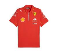 PUMA Polo de l'équipe Professionnelle Scuderia Ferrari 2024 pour Homme - Rouge - XXL