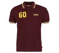Polo de Lonsdale London - HELLISTER - S à L - pour Homme - bordeaux S