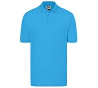 Polo de qualité supérieure avec poignets - Bleu - XXL