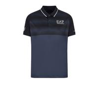 Polo de sport à logo - EA7 - Homme - Manches courtes - Col polo - Bleu XS