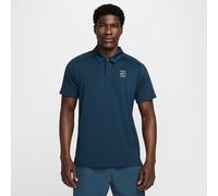 Polo de tennis Dri-FIT NikeCourt Advantage pour homme Armory Navy/Blanc/Blanc S