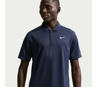 Polo de tennis NikeCourt Dri-FIT pour Homme Obsidian/Blanc M