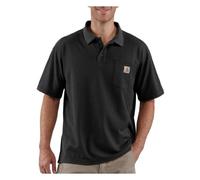 Polo manches courtes en maille piquée Noir 001 - CARHARTT - K570 XXL