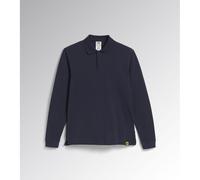 Polo de travail bleu marine manche longue ML ATLANTIS ORGANIC - Diadora - 17795460062 XL