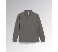 Polo de travail gris manche longue ML ATLANTIS ORGANIC - Diadora - 17795475070 M