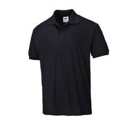Polo de travail homme Portwest Naples - Noir L
