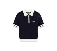 Polo demi zip femme Guess Gabry Noir M