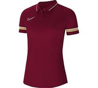 Polo d'équipe de football féminin - Nike - Rouge - Manches courtes - Respirant L